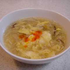 รูปของ 鶏の酒蒸し残りだしで中華スープができる！