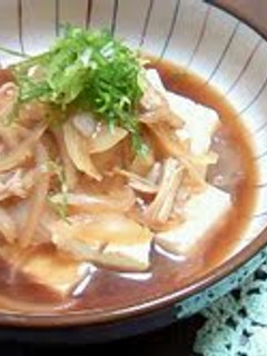 焼き豆腐の和風あんかけ-レシピのメイン写真