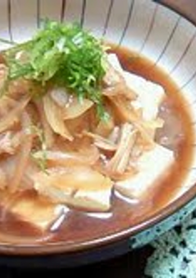 焼き豆腐の和風あんかけ-レシピのメイン写真