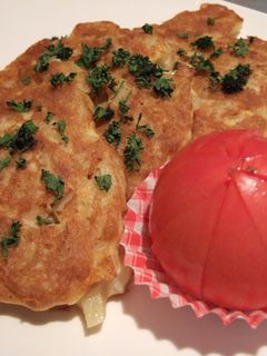 ツナとじゃがいものお焼き-レシピのメイン写真