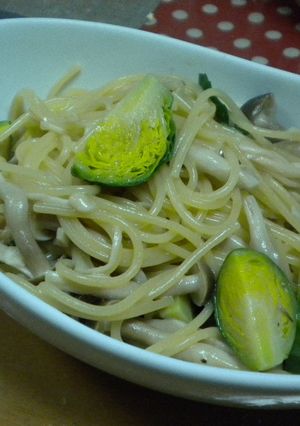 簡単キノコクリームパスタ-レシピのメイン写真