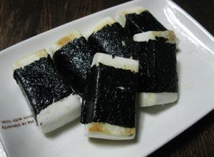 お弁当おつまみ♬はんぺんのチーズ磯辺巻き-レシピのメイン写真