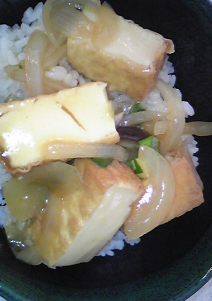厚揚げ丼★★★あんかけ-レシピのメイン写真