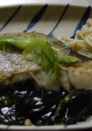 たらのレンジ蒸し-レシピのメイン写真