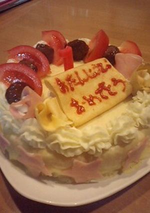 本当のケーキより簡単！ちらし寿司ケーキ☆-レシピのメイン写真