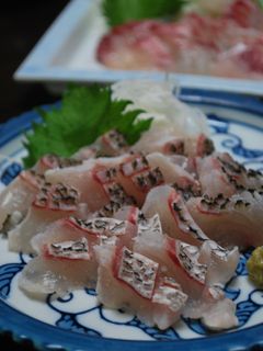 鯛(チヌ)の湯引き-レシピのメイン写真