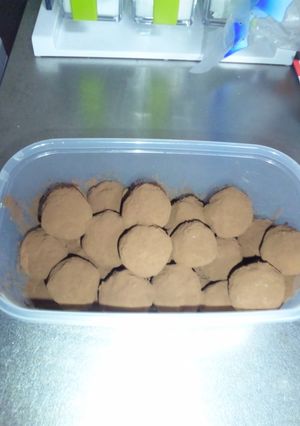 材料３つ 生チョコトリュフ-レシピのメイン写真