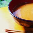 ほっとするよ♫きな粉のおしるこ