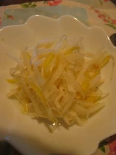 大根サラダ ゆず風味-レシピのメイン写真