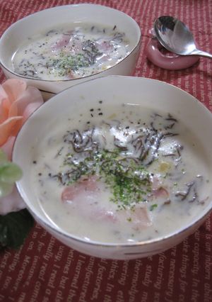 もずくのミルクスープ-レシピのメイン写真