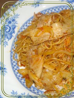 中毒性あり✿和風キムチ焼きそば-レシピのメイン写真