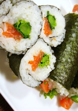 恵方巻きに☆菜の花と海鮮巻き-レシピのメイン写真
