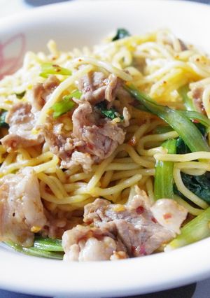 下ゆでササッと！ジューシー焼きそば-レシピのメイン写真