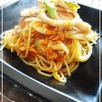 トマトとツナ缶で♪絶品トマトパスタ