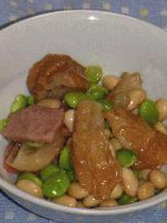大豆とちくわの甘辛煮-レシピのメイン写真