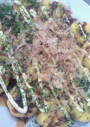 チキンナゲットをお好み焼き風に…☆-レシピのメイン写真