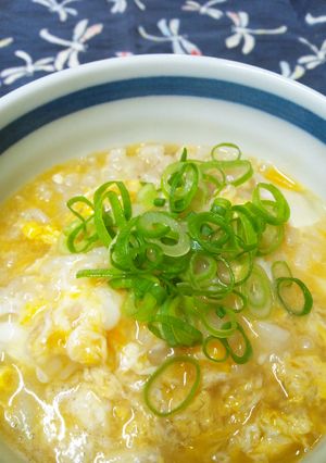 おでんの残り汁で、翌朝は雑炊にしよー♪-レシピのメイン写真