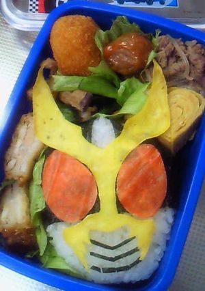 キャラ弁★仮面ライダーアギト-レシピのメイン写真