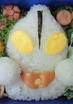 キャラ弁★ウルトラマン-レシピのメイン写真