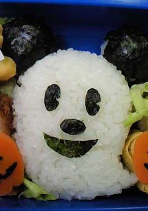 キャラ弁★おばけミッキー-レシピのメイン写真
