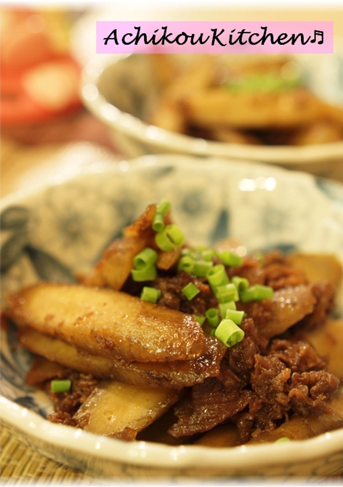 ✿我が家の牛肉とごぼうの甘辛煮✿-レシピのメイン写真