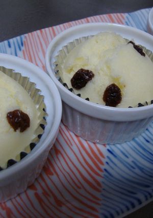 ノンオイル！ホットケーキミックス蒸しパン-レシピのメイン写真
