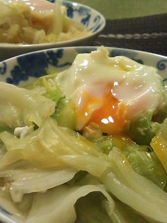 春キャベツ&とろ〜り卵のスープ仕立て-レシピのメイン写真
