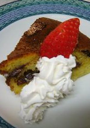 バレンタインに簡単炊飯器でケーキ♪-レシピのメイン写真