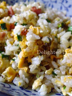 菜の花とベーコンのチャーハン-レシピのメイン写真