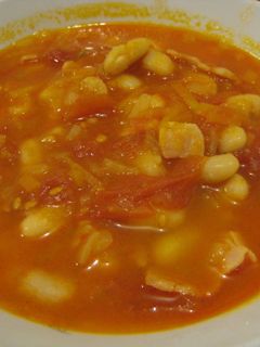 白いんげん豆のトマト煮込み-レシピのメイン写真