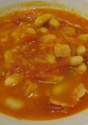 白いんげん豆のトマト煮込み-レシピのメイン写真