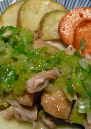 鶏もも肉のネギ塩焼き-レシピのメイン写真