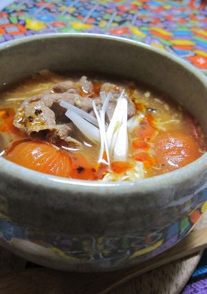 酢っぱ辛★牛肉とトマトのスープ煮-レシピのメイン写真