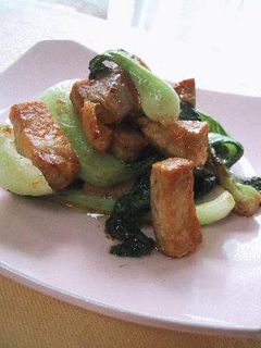 豚肉と青梗菜のオイスターソース炒め。-レシピのメイン写真