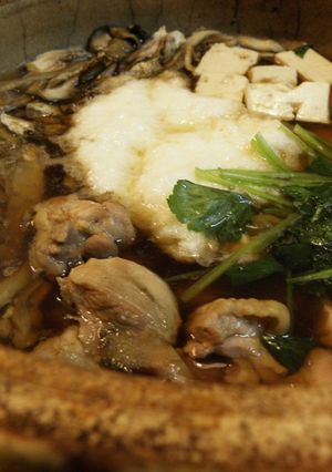 鶏と牛蒡の長芋入り鍋-レシピのメイン写真