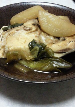 ブリ大根　ブリ焼いちゃいました。-レシピのメイン写真