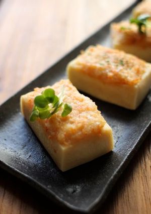 高野豆腐でえびぱん-レシピのメイン写真
