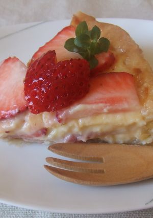 いちごとカスタードのパイ-レシピのメイン写真