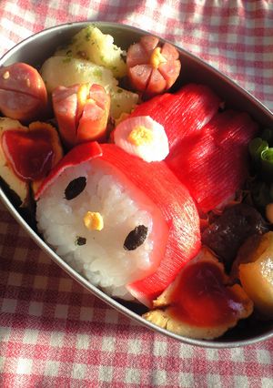 簡単!キャラ弁☆マイメロちゃん♪-レシピのメイン写真