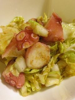 タコと白菜のコチジャン和え-レシピのメイン写真