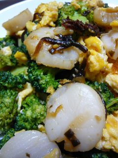 佃煮こんぶをinで旨みたっぷりホタテ炒め-レシピのメイン写真