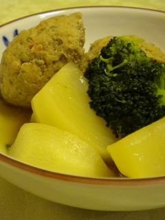 かぶとつくねの煮物-レシピのメイン写真