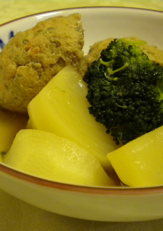 かぶとつくねの煮物-レシピのメイン写真