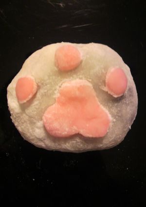 ぷにぷに☆肉球大福☆-レシピのメイン写真