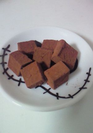 夫も絶賛!紅茶の生チョコ❤-レシピのメイン写真