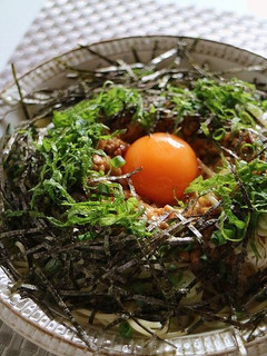 納豆スパゲティ-レシピのメイン写真