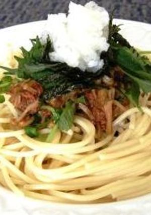 コンベジの和風パスタ-レシピのメイン写真