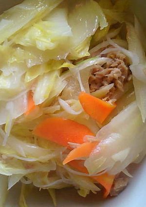 お野菜もりもり☆ツナと白菜の炒め物☆-レシピのメイン写真