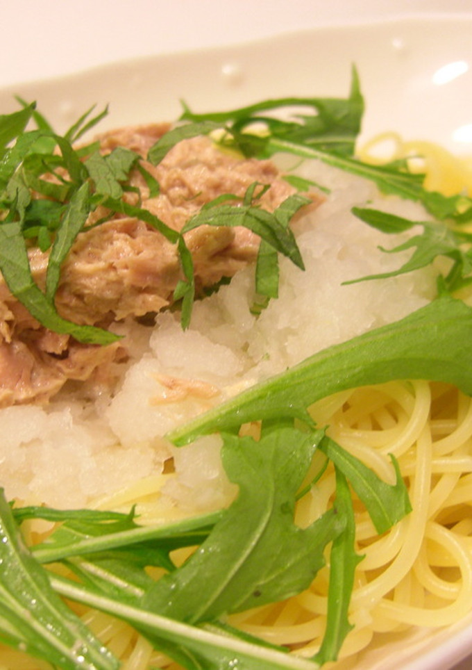 大根おろしとツナの　さっぱり和風パスタ✿-レシピのメイン写真