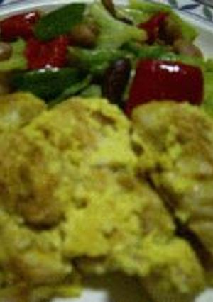 カレーチキンピカタ-レシピのメイン写真